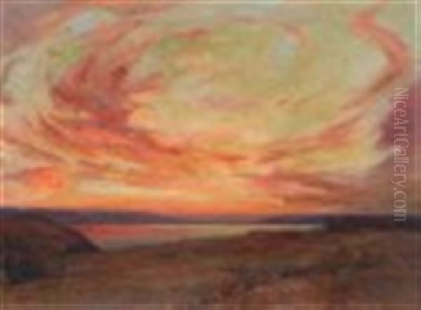 Qu'appelle Valley Sunset - view 1
