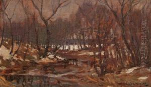 Stream In Winter by Henderson, James