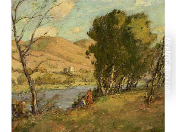 The River, Fort Qu'appelle Sask - view 1