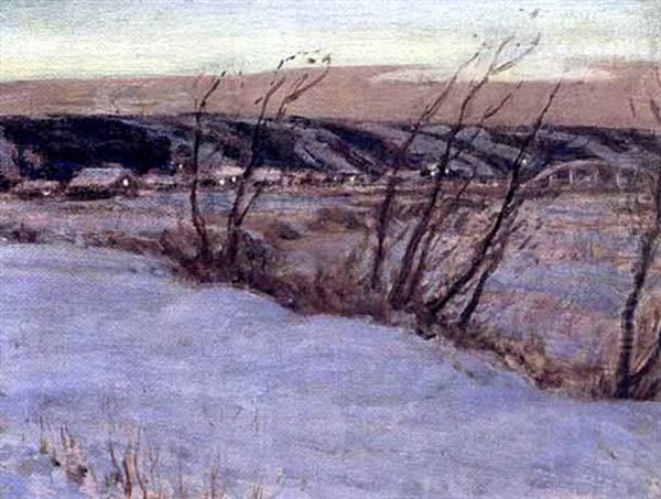 Close Of Day, Fort Qu'appelle - view 1