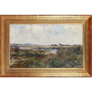 A River Landscape, Ayrshire by John Henderson
