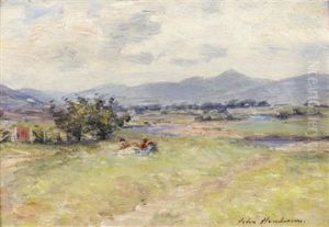 Picnic By The River by John Henderson