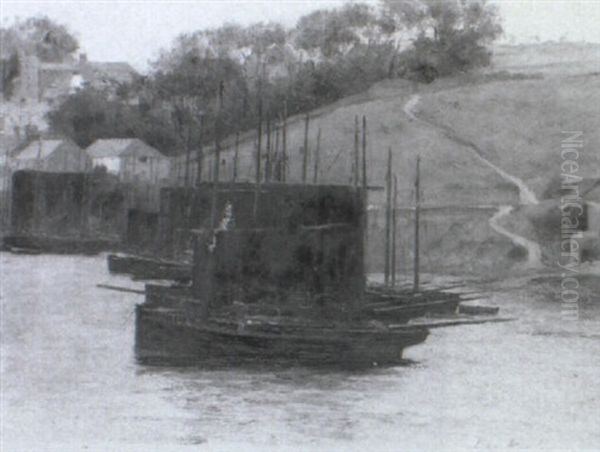 Boats In A Harbour - view 1