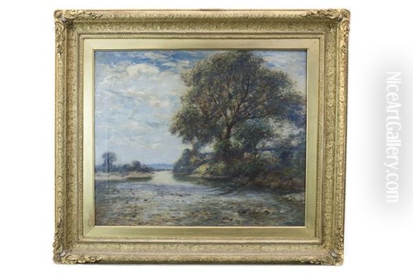 Wooded River Landscape - view 1