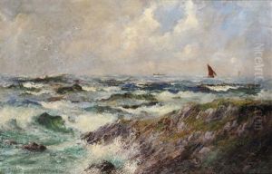 Shipping Off The Scottish Coast by Joseph Henderson