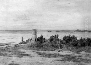 A Coastal Scene by Joseph Henderson