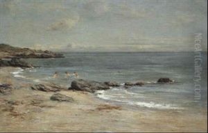 Children Bathing by Joseph Henderson