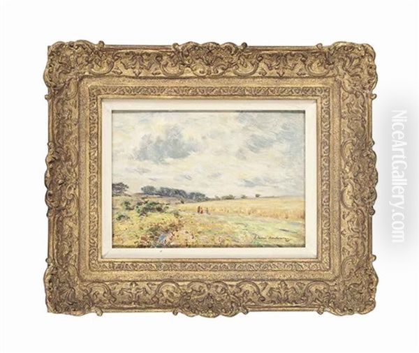 Children On A Country Path - view 1