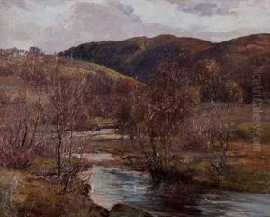 Scottish Landscape by Joseph Morris Henderson
