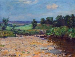Rural Landscape With Stream Rural Landscape With Stream