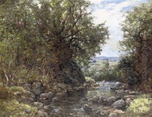 A Shaded Pool by Joseph Morris Henderson