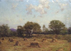 Corn Stooks by Joseph Morris Henderson