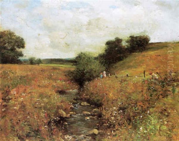 Gathering Wild Flowers - view 1