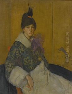 The Green Cloak by William Penhallow Henderson