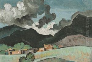 New Mexican Landscape by William Penhallow Henderson