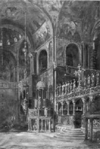 Interior Of St. Mark's Cathedral, Venice