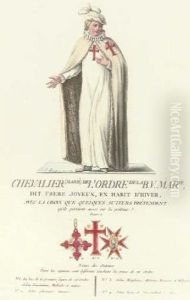A Large Collection Of Clergymen, Priests, Friars And Nuns In Holy Orders by Jacques Charles Bar