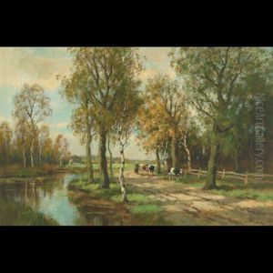 Autumn At Laren by Willem Hendriks