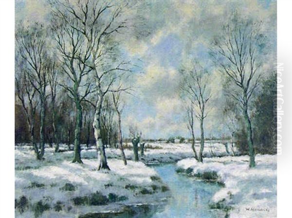 Untitled - A Stream In Winter - view 1