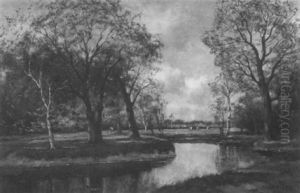 Spring Landscape With Cattle by Willem Hendriks
