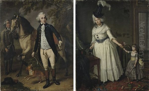 Portrait Of Jan Van Walre (+ Portrait Of Maria Kops; 2 Works) - view 1