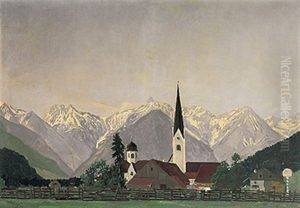Blick Auf Oberstdorf Und Allgauer Gebirgspanorama Blick Auf Oberstdorf Und Allgauer Gebirgspanorama