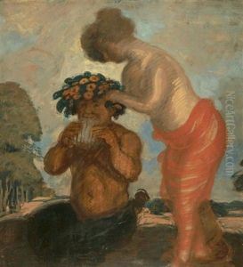 Pan Und Nymphe