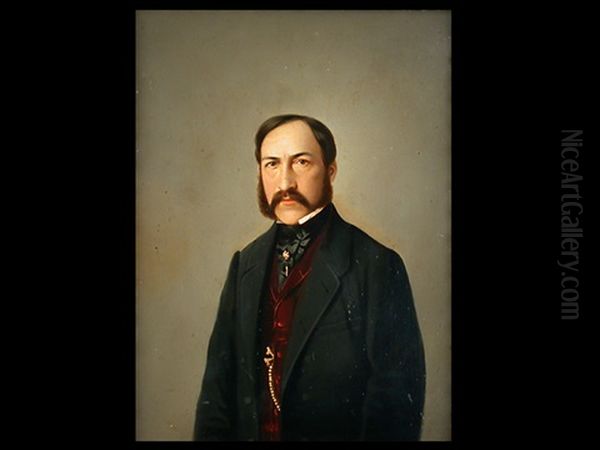 Portrait Eines Bartigen Mannes - view 1