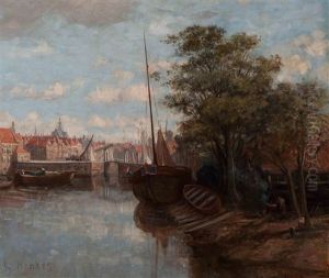 View Of Delfshaven by Gerke Henkes