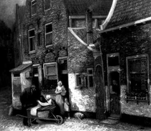 A Streetscene In Maassluis - view 1
