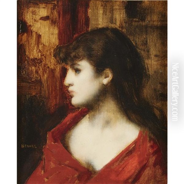 Woman In Profile - view 1