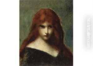 Jeune Fille by Jean Jacques Henner