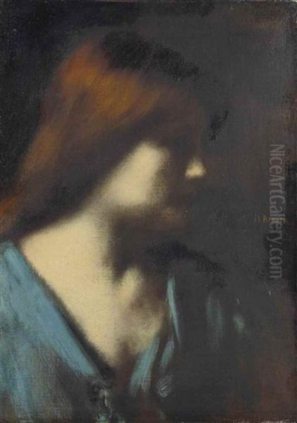 Tete De Femme De Profil A Droite - view 1