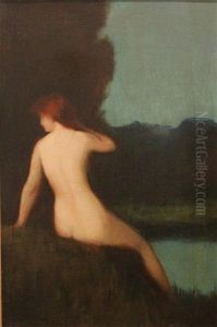 Jeune Femme Nue by Jean Jacques Henner