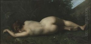 Nymphe Endormie by Jean Jacques Henner
