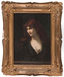 Portrait Of A Red-haired Woman