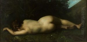 Nu Feminin De Dos Allonge Dans Un Paysage Nu Feminin De Dos Allonge Dans Un Paysage