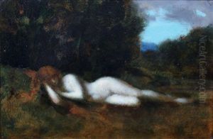 Nymphe Endormie by Jean Jacques Henner