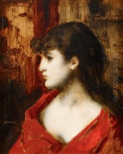 Young Woman In Profile