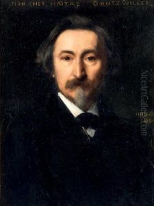 Portrait De Monsieur Goutzwiller by Jean Jacques Henner