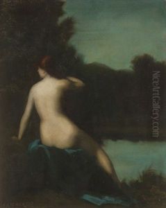 Baigneuse Assise by Jean Jacques Henner