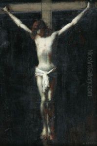 Christ En Croix by Jean Jacques Henner