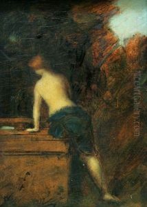La Fontaine (study) by Jean Jacques Henner