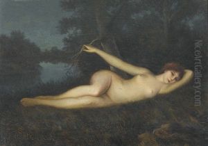 Nu Couche by Jean Jacques Henner