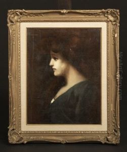 Portrait Of An Auburn-haired Girl (study) Portrait Of An Auburn-haired Girl (study)