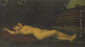 A Nude In A Landscape