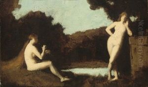 Les Baigneuses by Jean Jacques Henner