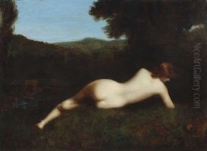 Femme De Dos Dans Un Paysage Femme De Dos Dans Un Paysage