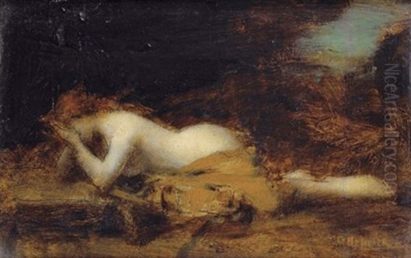 Jeune Fille Etendue - view 1