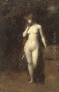 Nymphe A La Source by Jean Jacques Henner